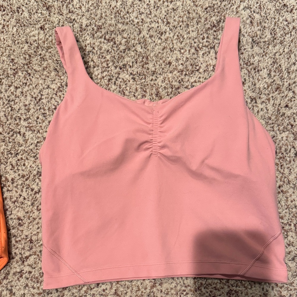 Lululemon C/D align tank top pink